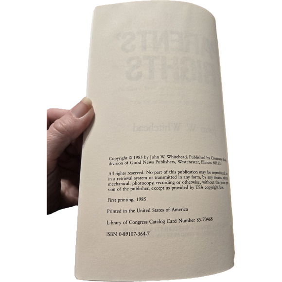 Parents' Rights: The Legal Rights of Parents in Education & Decision Making 1985 - Picture 6 of 7